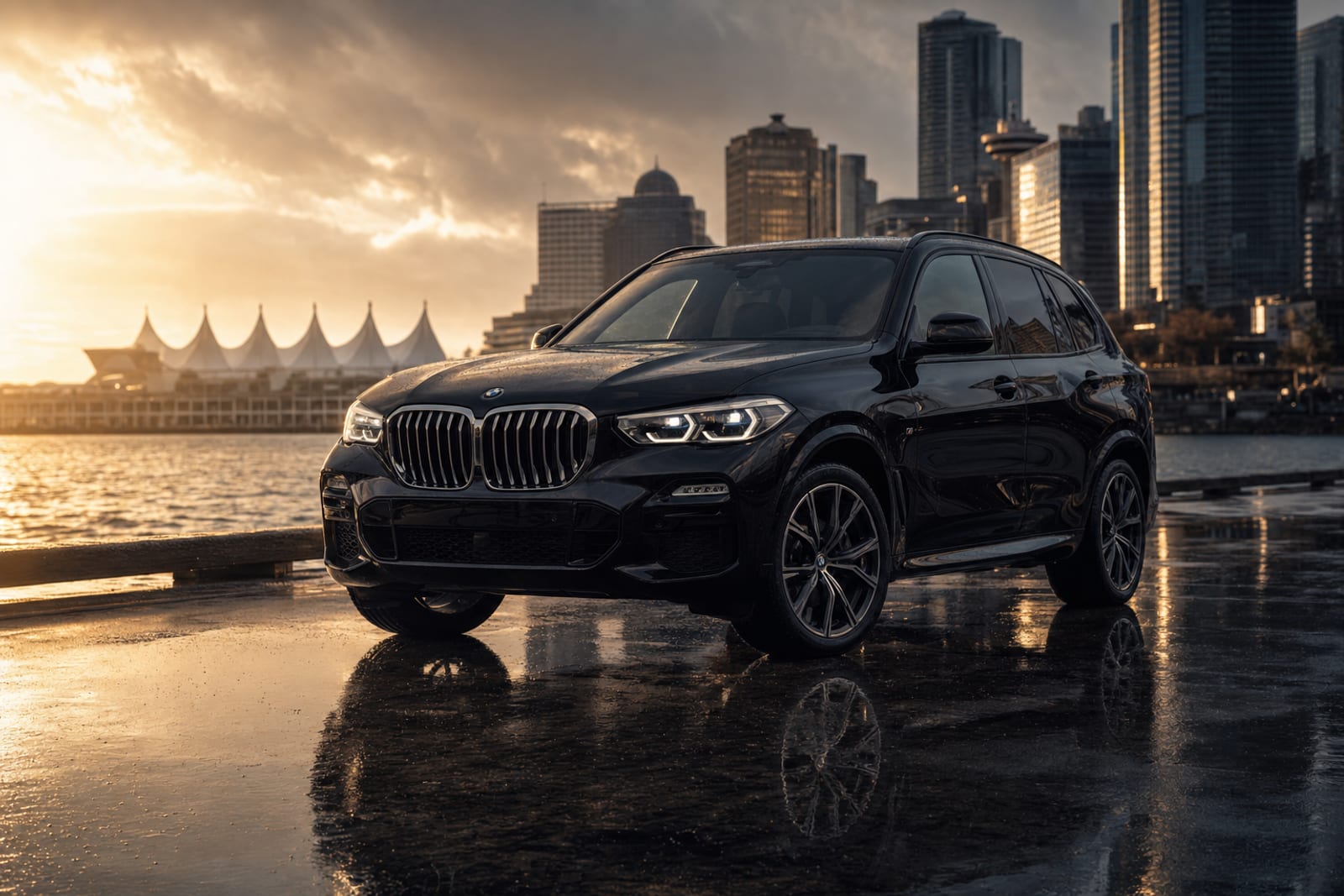 Black BMW X5 外观 1 温哥华豪车租赁