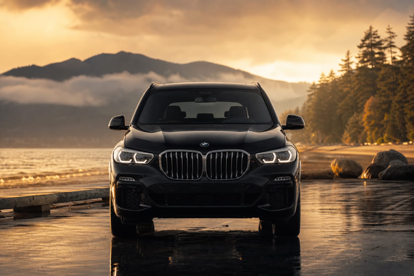 Black BMW X5 外观 4 温哥华豪车租赁