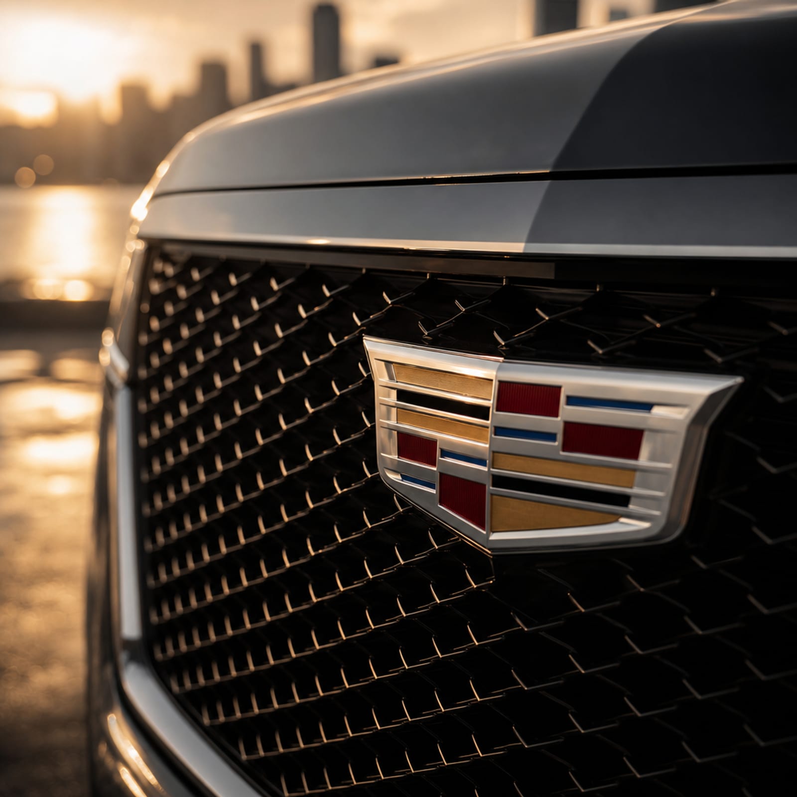 Black 2024 Cadillac Escalade ESV 细节 2 温哥华豪车租赁