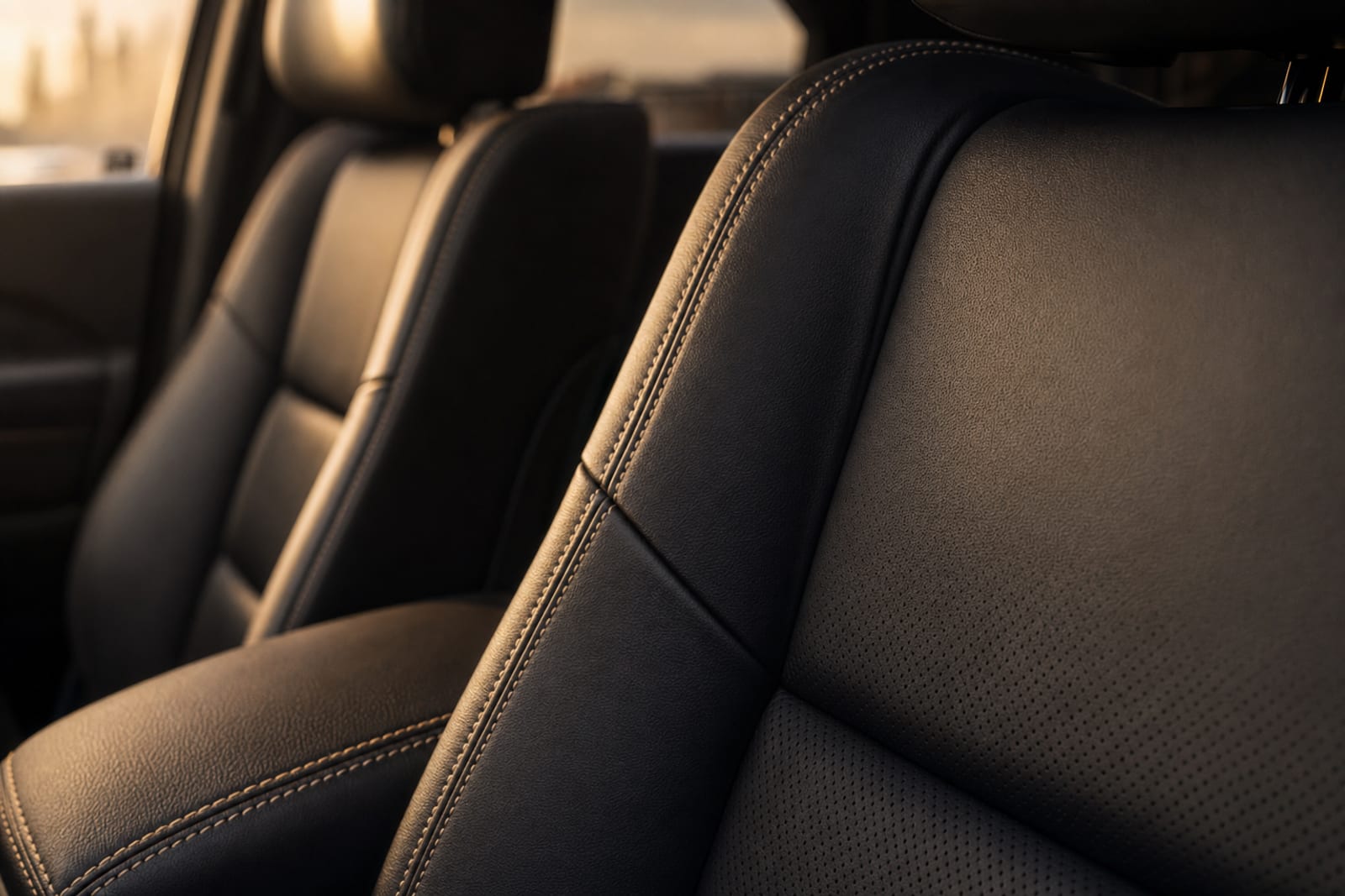 Black 2022 Dodge Durango 内饰 4 温哥华豪车租赁
