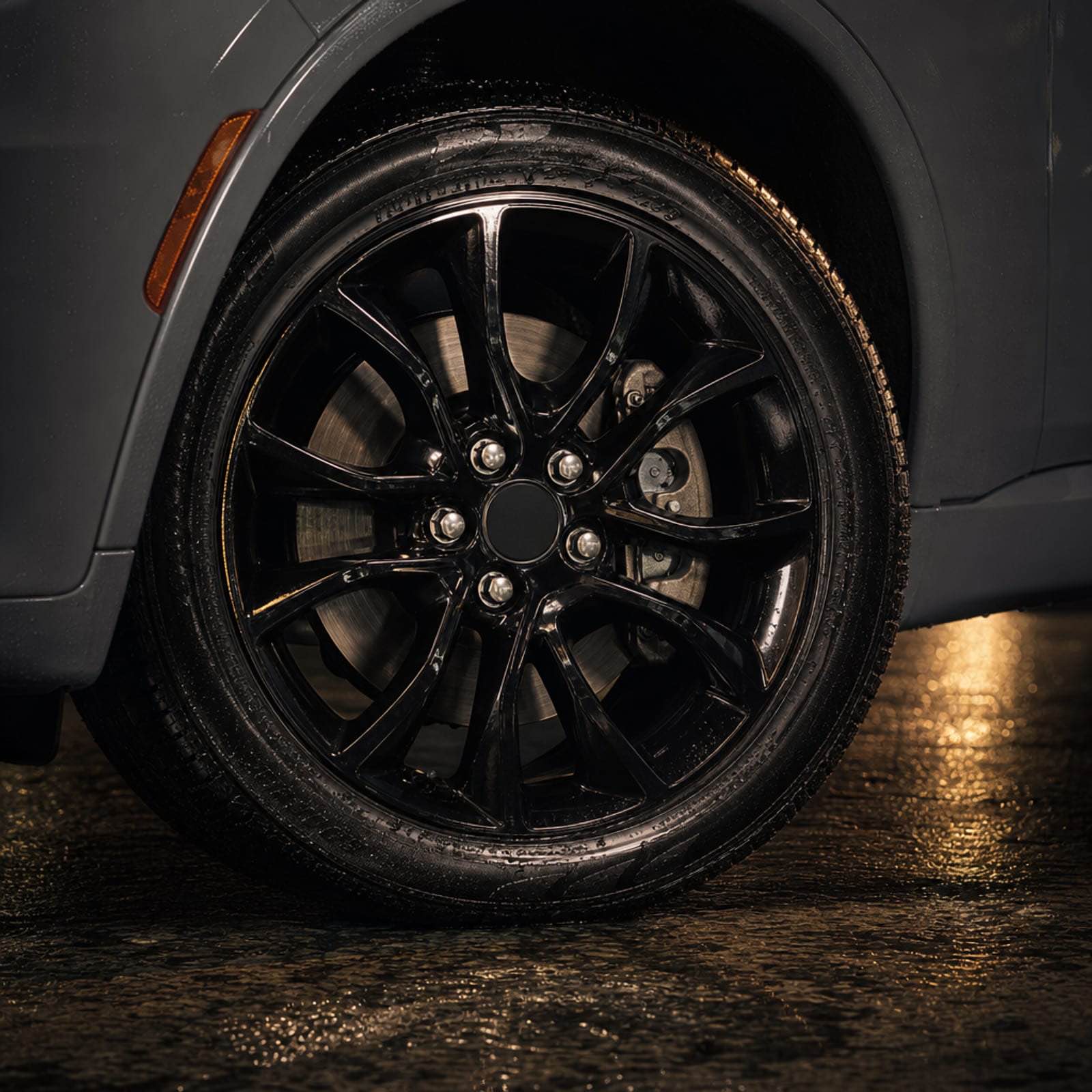 Grey 2023 Dodge Durango 细节 1 温哥华豪车租赁