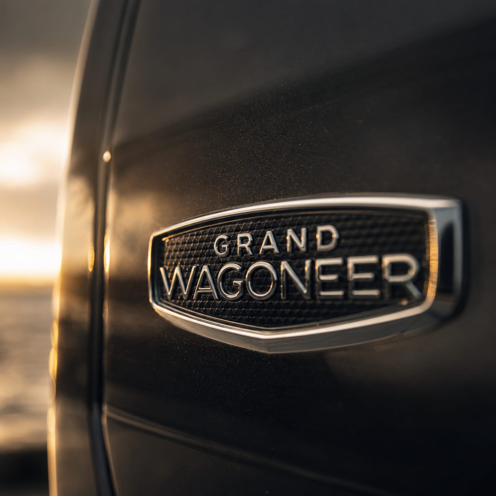 Black 2022 Jeep Grand Wagoneer 细节 2 温哥华豪车租赁