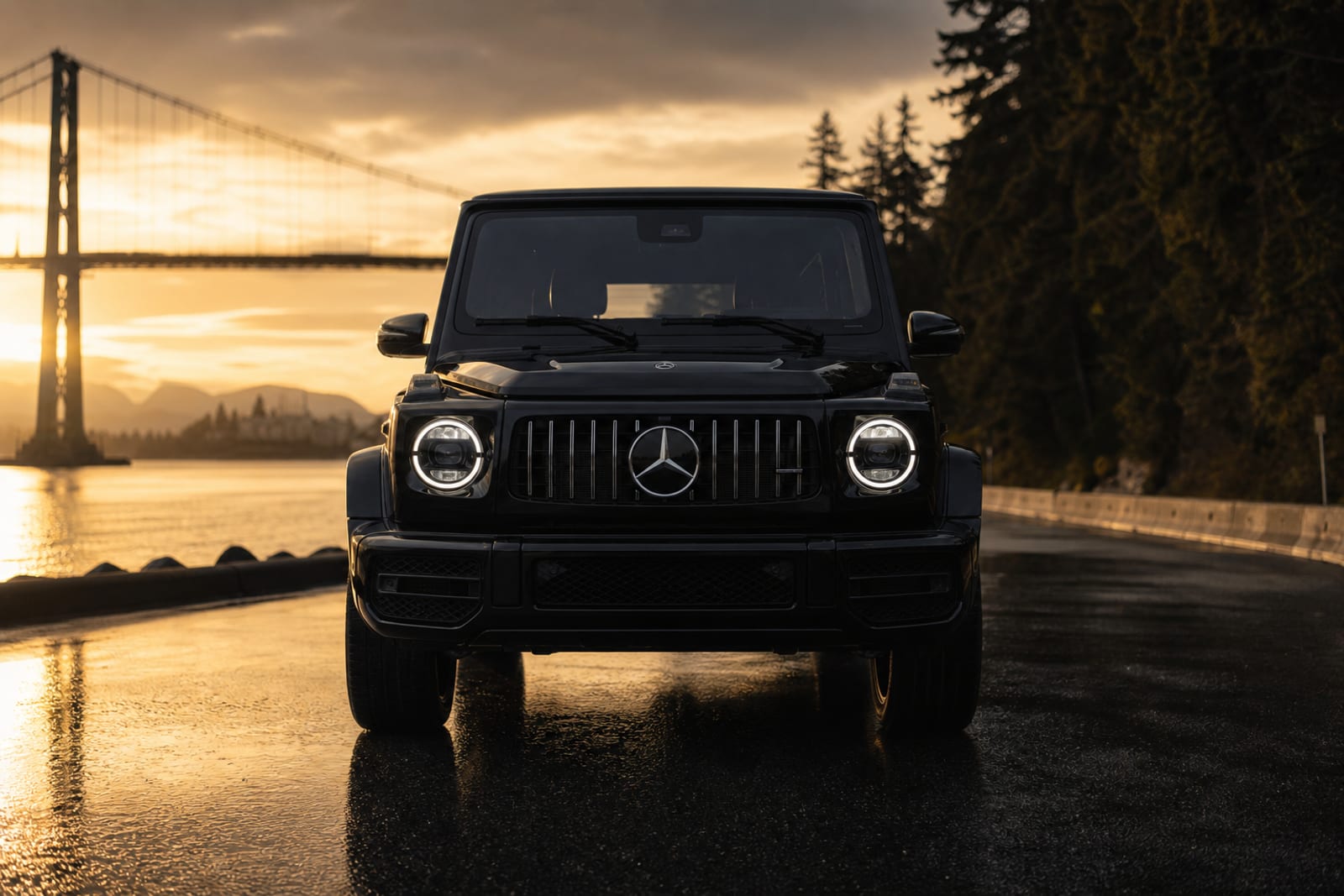 Black Mercedes-AMG G 63 外观 4 温哥华豪车租赁