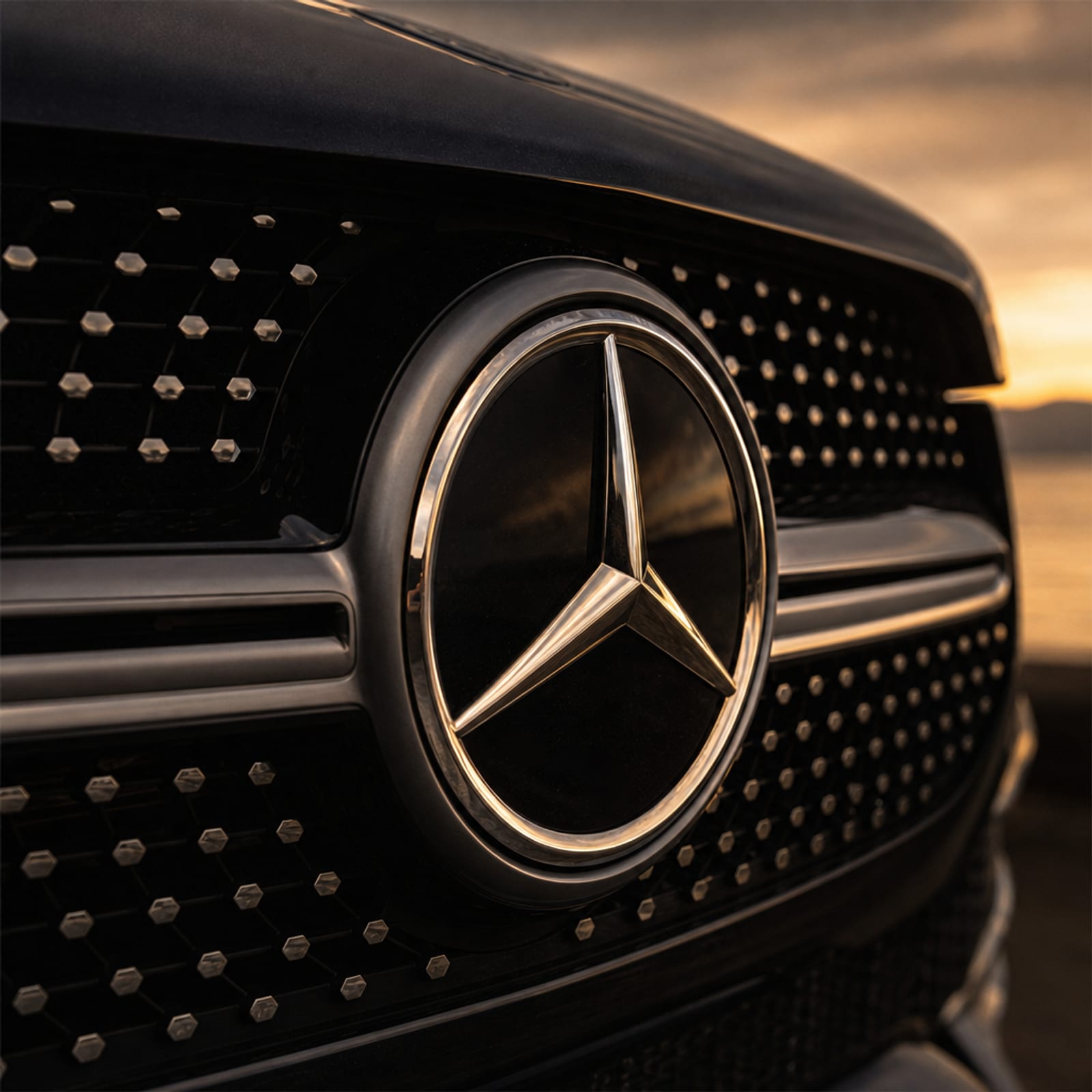 Black 2023 Mercedes-Benz GLE 细节 2 温哥华豪车租赁