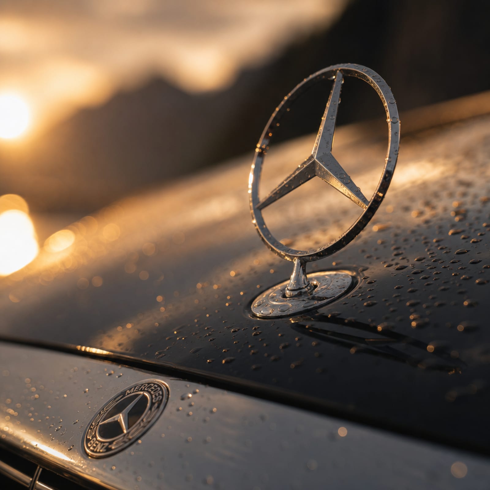 Black 2022 Mercedes-Benz S-Class 细节 2 温哥华豪车租赁