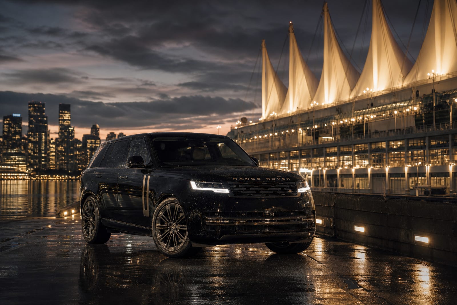 Black 2023 Land Rover Range Rover 生活方式 温哥华豪车租赁