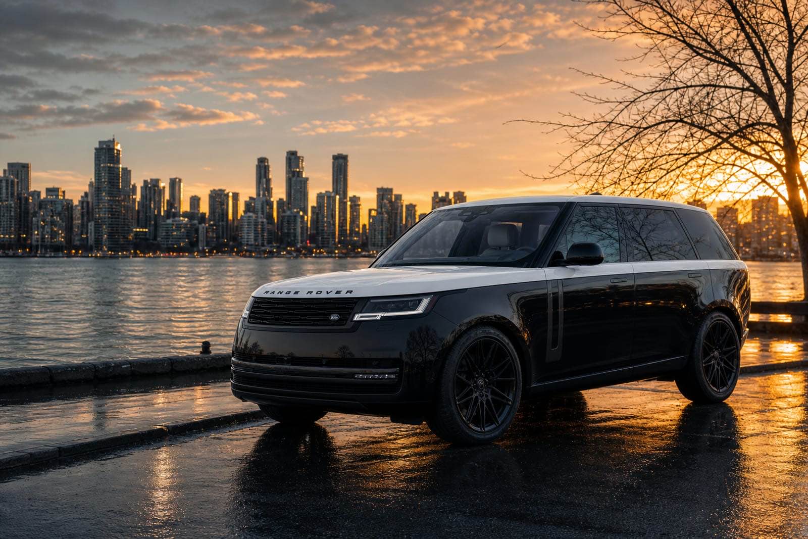 Black & White 2024 Land Rover Range Rover 生活方式 温哥华豪车租赁