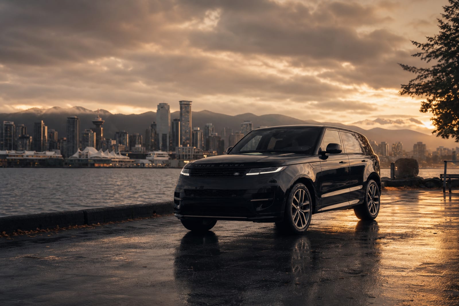 Black 2023 Land Rover Range Rover Sport 生活方式 温哥华豪车租赁