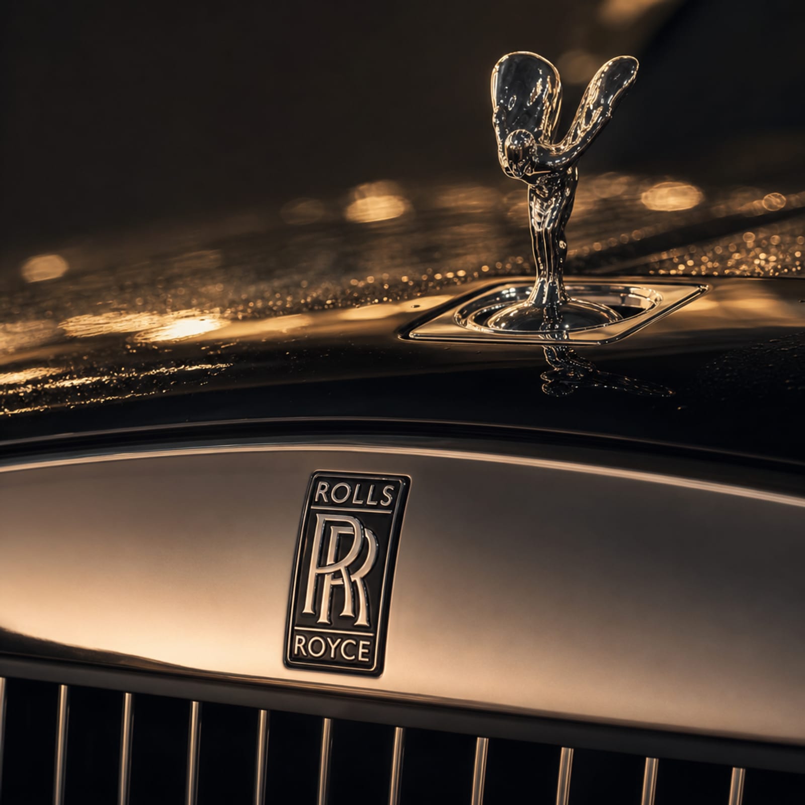 Black Rolls-Royce Cullinan 细节 2 温哥华豪车租赁