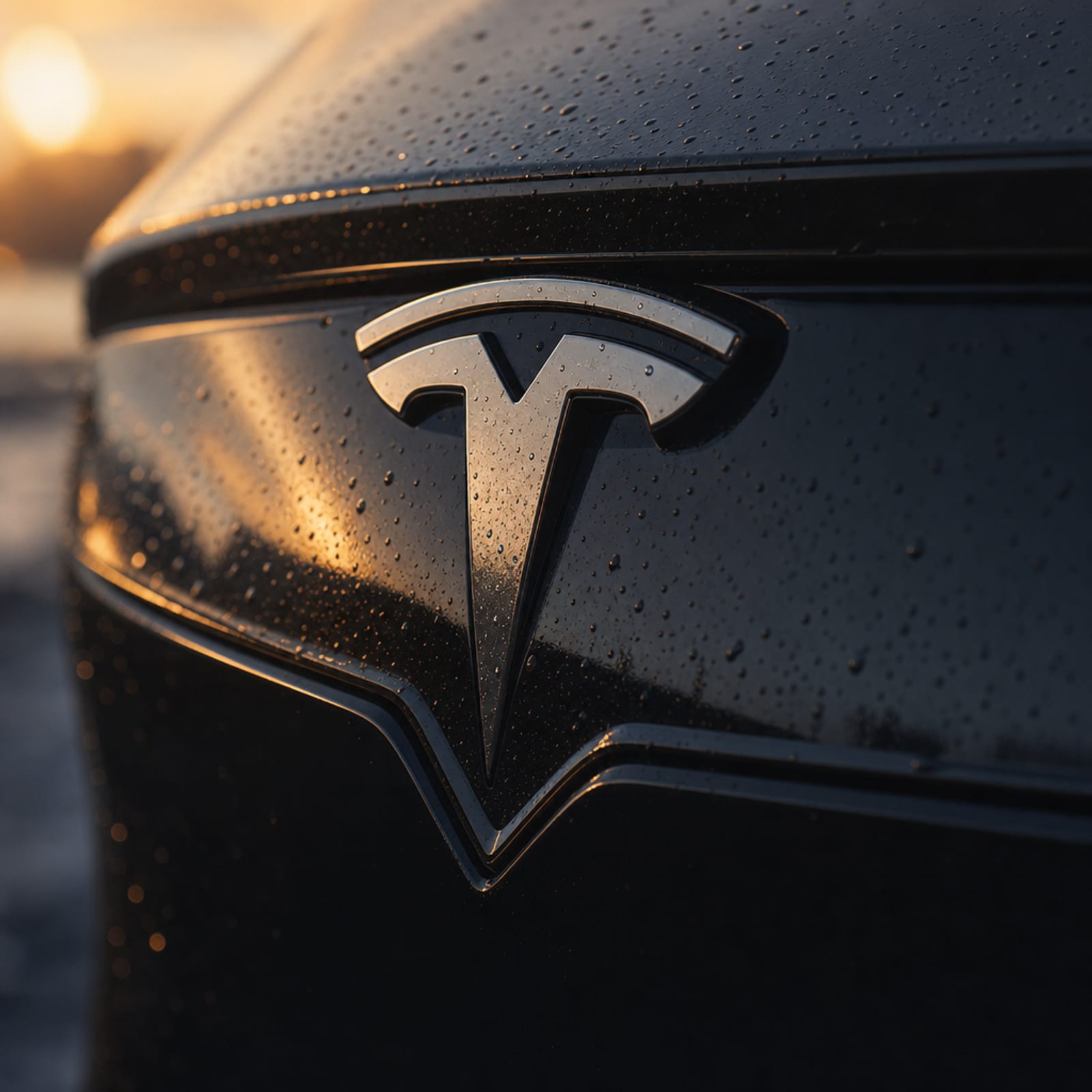 Solid Black Tesla Model S 细节 2 温哥华豪车租赁