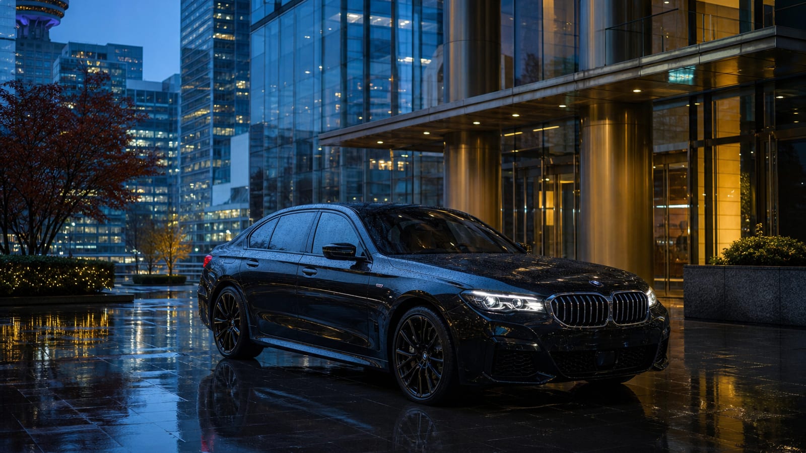 Corporate luxury car rental in Vancouver